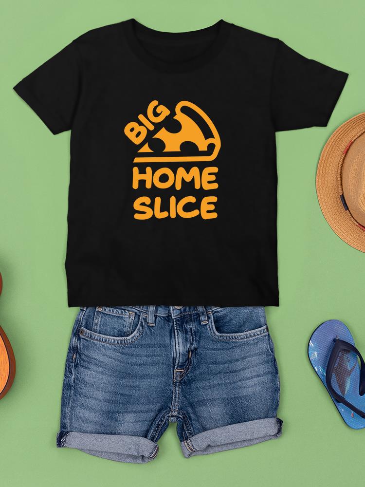 Big Pizza Slice T-shirt -SmartPrintsInk Designs