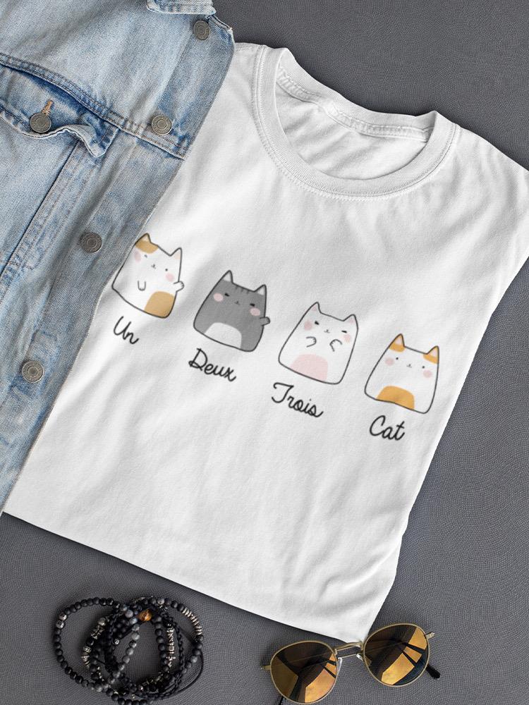 Kittens And Numbers T-shirt -SmartPrintsInk Designs