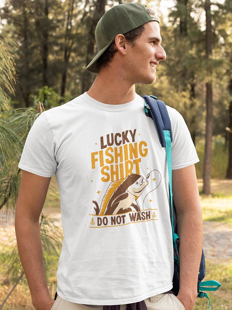 Lucky Fishing Shirt T-shirt -SmartPrintsInk Designs