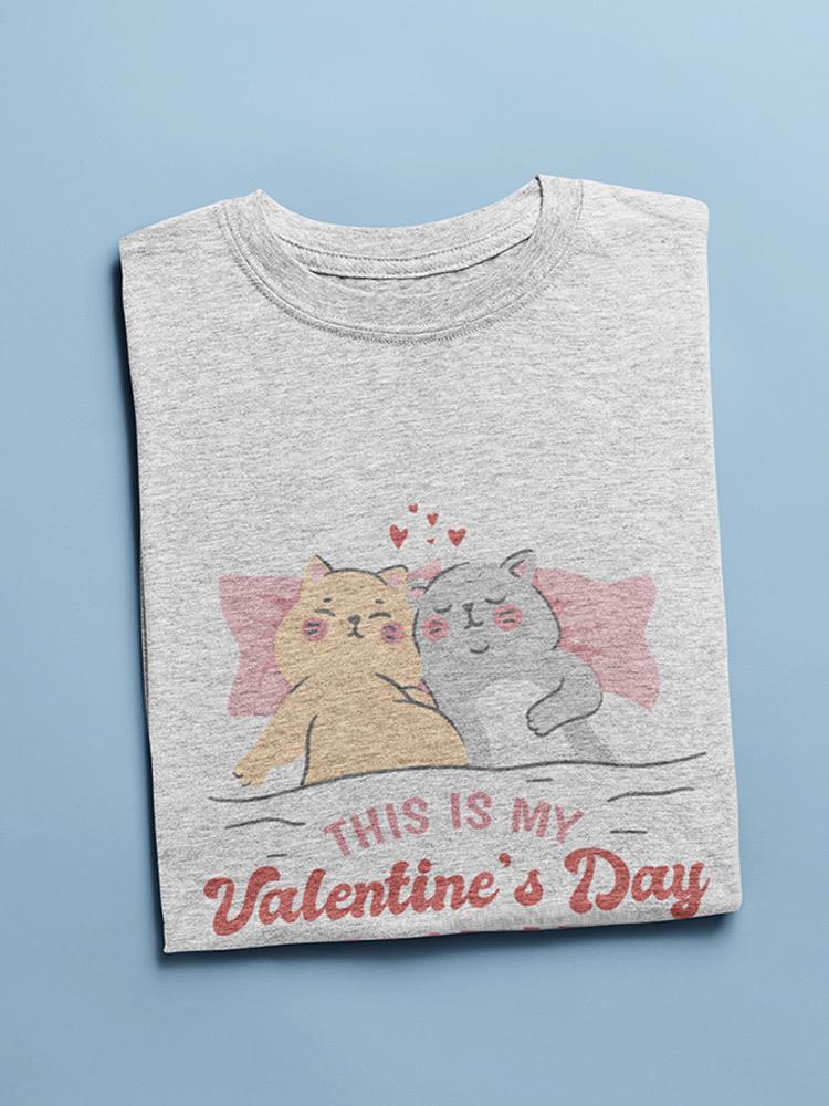 Valentine's Day Pajama T-shirt -SmartPrintsInk Designs