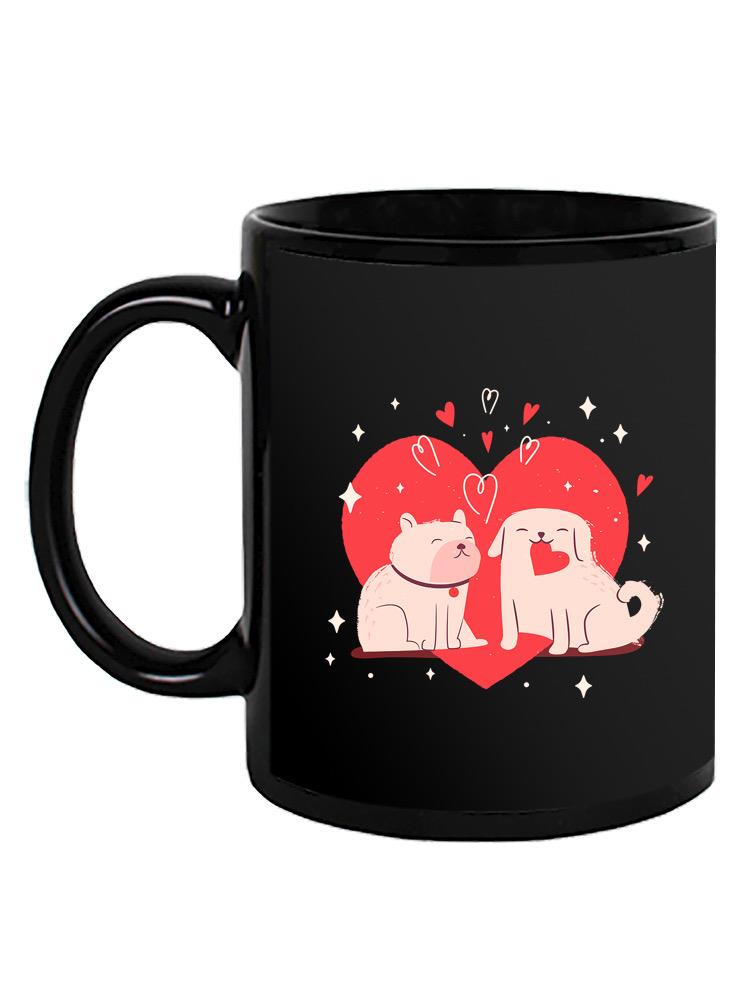 Loving Dogs Mug -SmartPrintsInk Designs