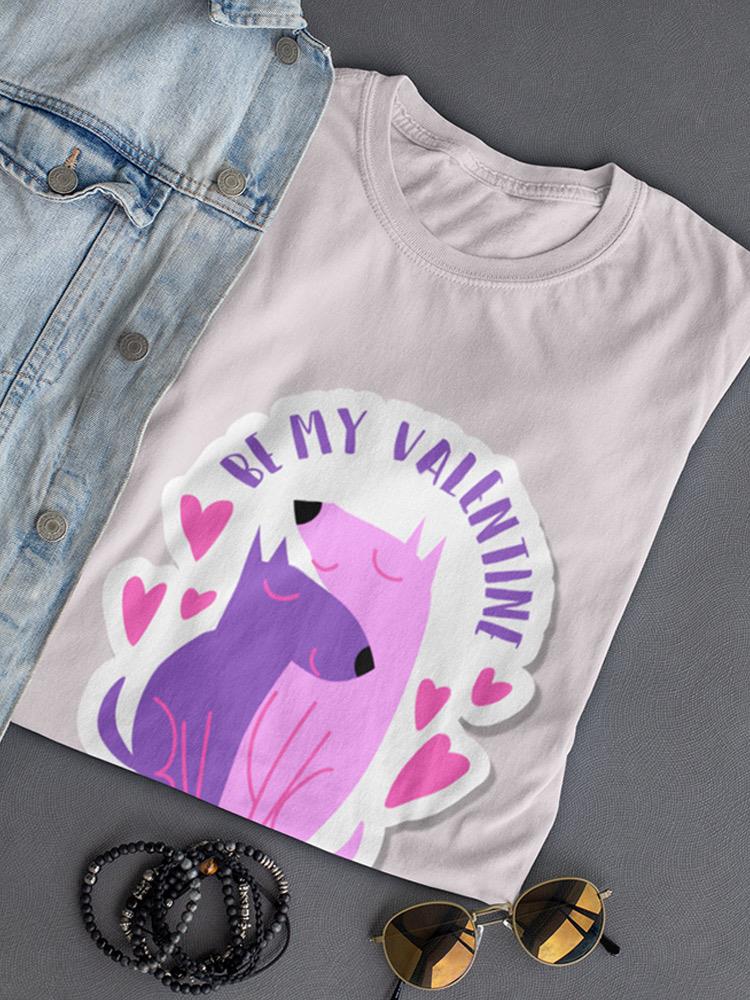 Be My Valentine, Dogs T-shirt -SmartPrintsInk Designs