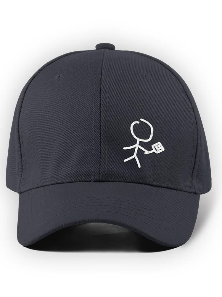 Stick Figure Hat -SmartPrintsInk Designs