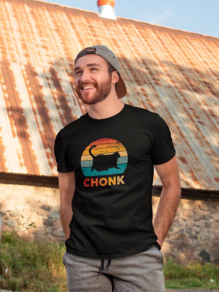 Chonk Cat T-shirt -SmartPrintsInk Designs
