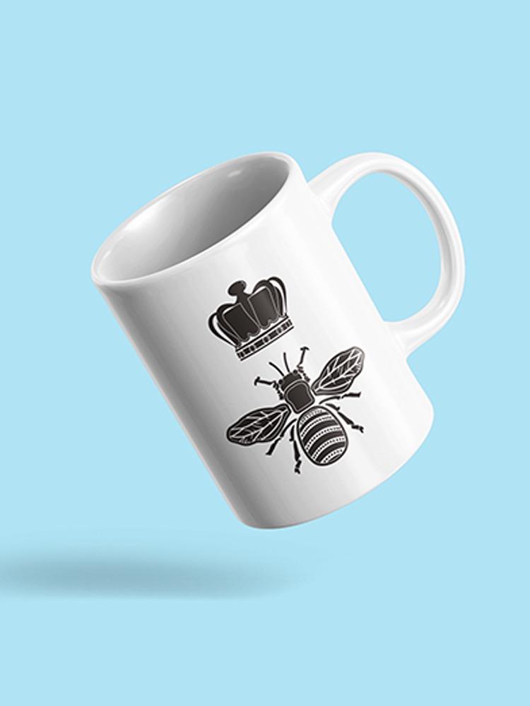 Bee With A Crown Mug -SPIdeals Designs