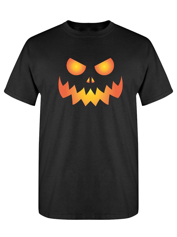 Pumpkin Scary Face T-shirt -SPIdeals Designs