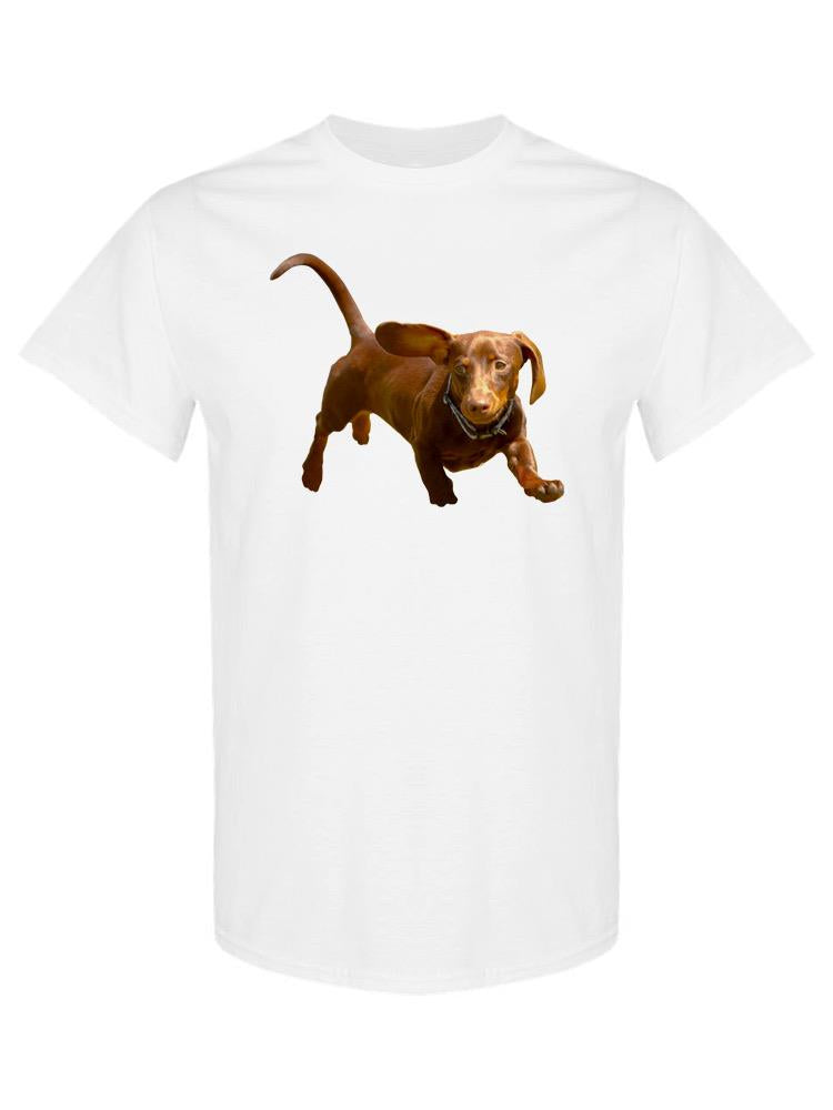 Running Dachshund T-shirt -SPIdeals Designs