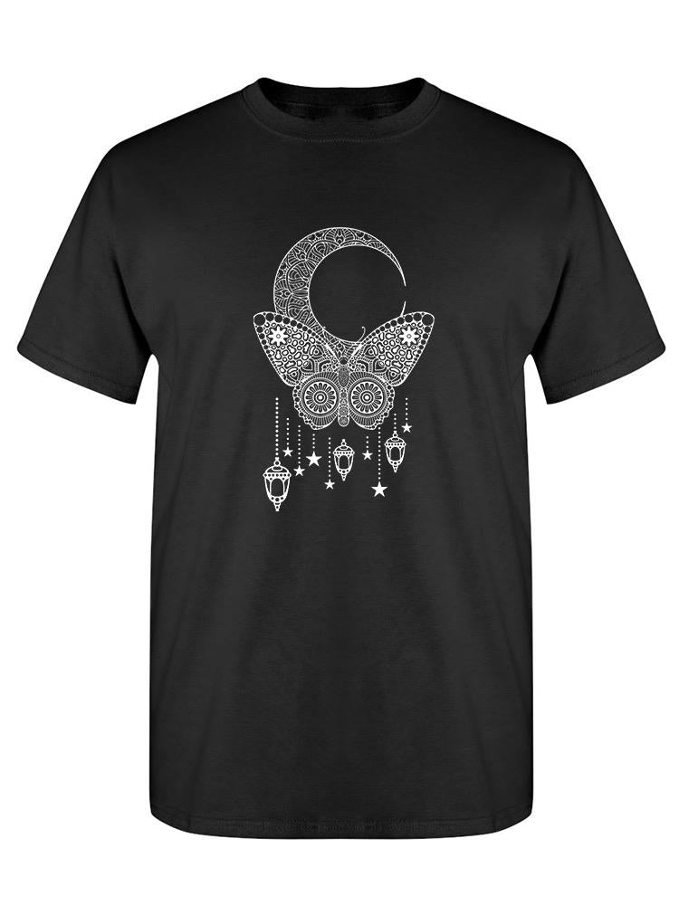 Butterfly And Moon Dreamcatcher T-shirt -SPIdeals Designs