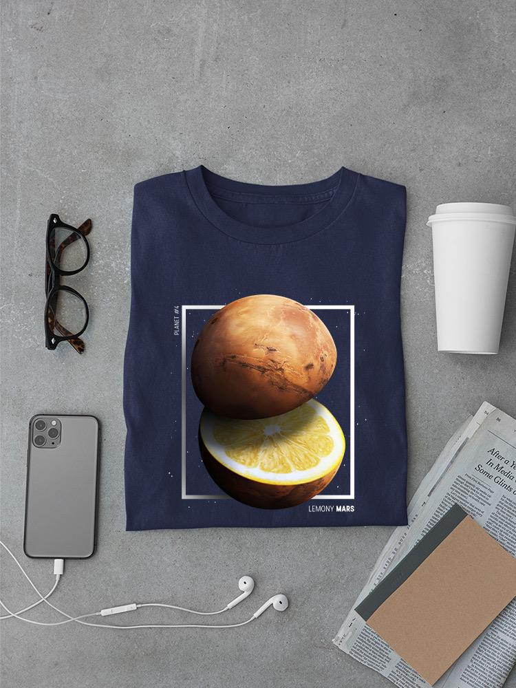 Nasa Lemony Mars T-shirt -NASA Designs