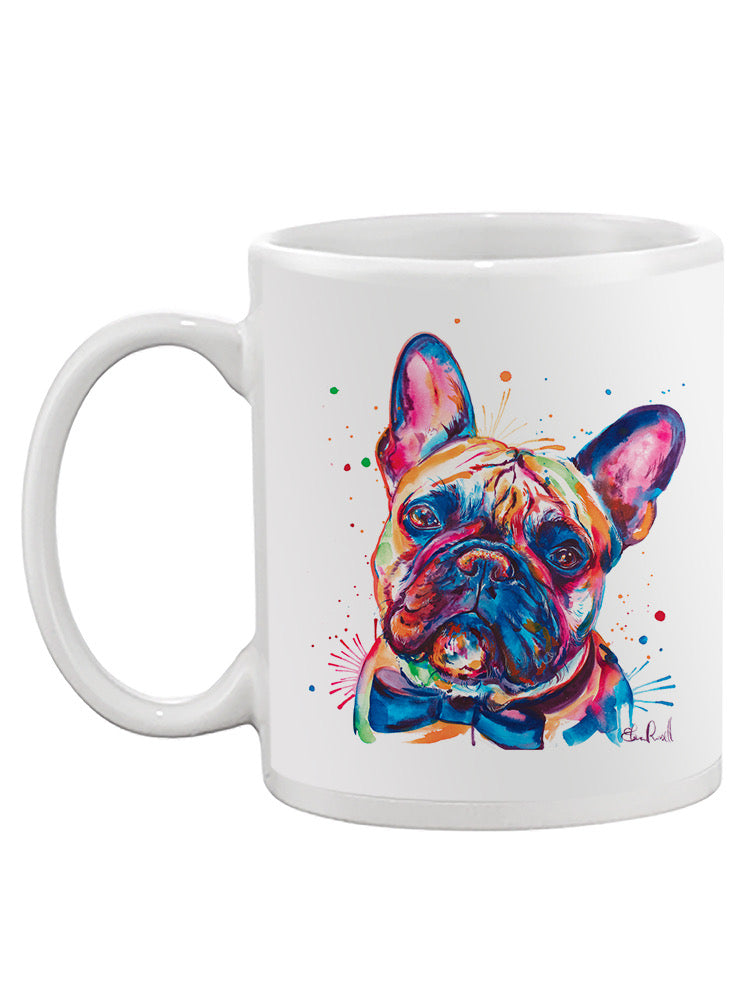 Colorful French Bulldog Mug -Weekday Best Designs