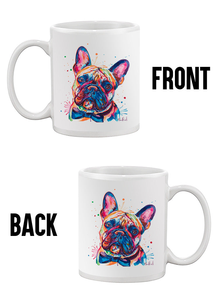 Colorful French Bulldog Mug -Weekday Best Designs