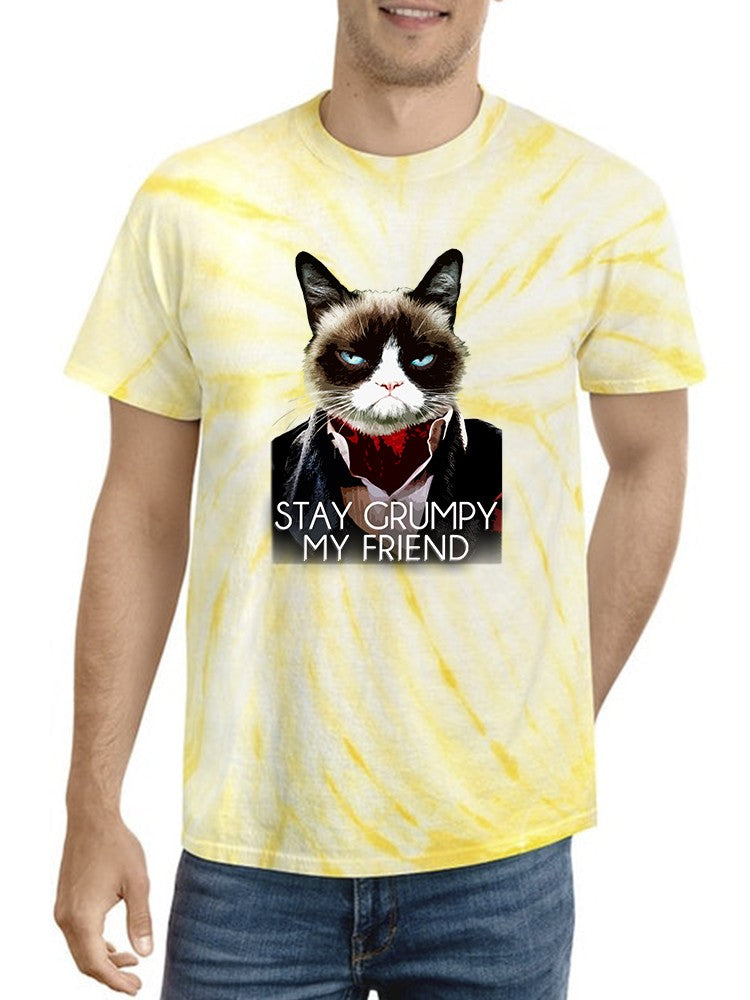 Stay Grumpy. Grumpy Cat Tie-Dye Cyclone -