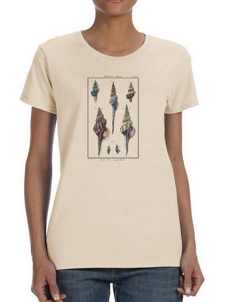 Sea Shell I T-shirt -Denis Diderot Designs